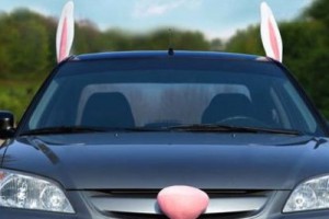 Easter car