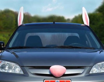 Easter car