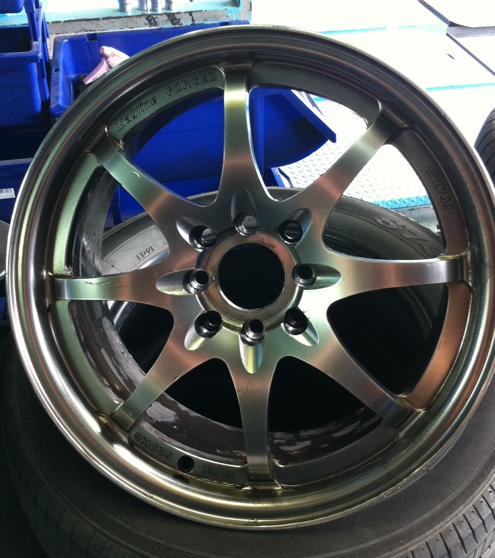 The Rims Saga begins... Tyre Shop